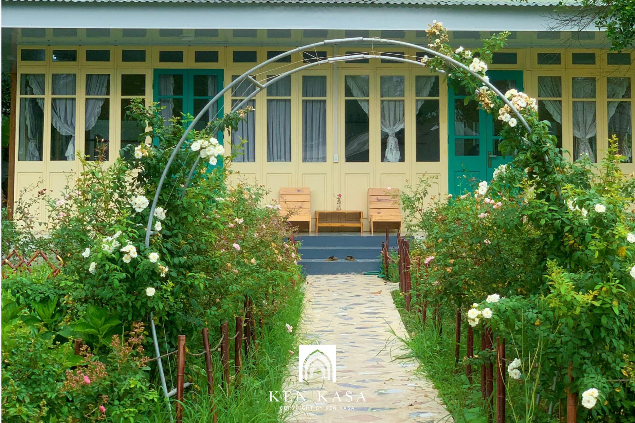 &aacute;nh s&aacute;ng trong Thiết kế nội thất homestay phong c&aacute;ch đồng qu&ecirc;